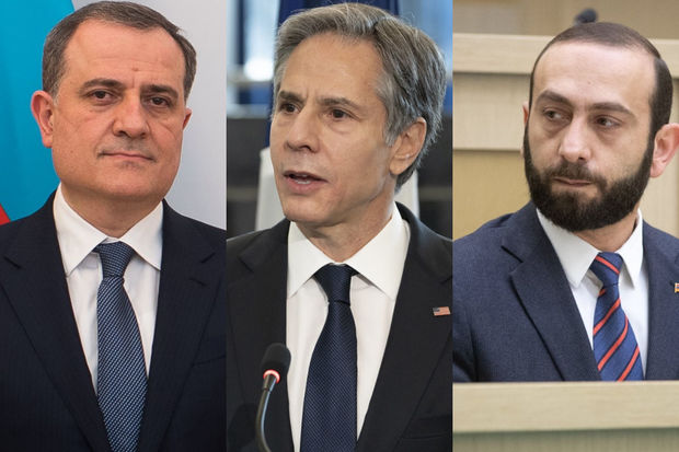 Nyu-Yorkda Blinken, Ceyhun Bayramov və Mirzoyan arasında üçtərəfli görüş keçirilib